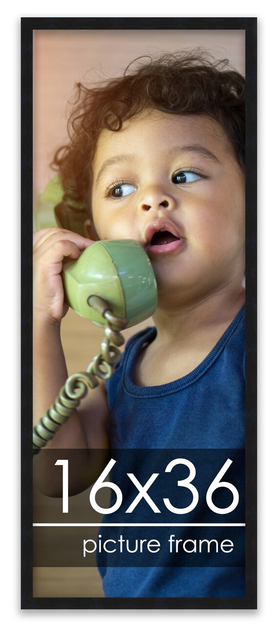 Panoramic Classic Modern Black Frame - UV Acrylic, Foam Board Backing, Hanging Hardware